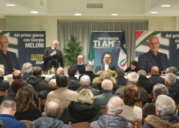 Il sottosegretario all’Agricoltura Patrizio La Pietra nel Chietino a sostegno di Marsilio