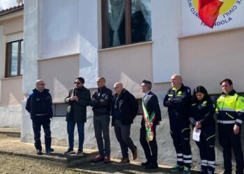 Inaugurata la sede della protezione civile Pivec del distaccamento di Farindola
