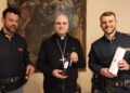 Chiesa di Sulmona, consegnato a Monsignor Fusco l’olio del Giardino della Memoria di Capaci