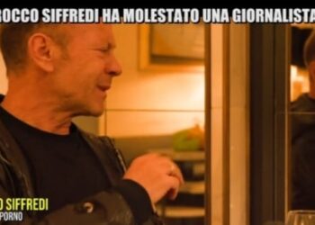 Presunte molestie, Rocco Siffredi incontra la giornalista e piange in televisione: “scusami”