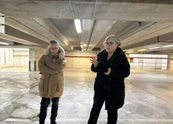 Era stato chiuso per pericolo di crolli, riapre dopo i lavori il parcheggio di Santa Chiara