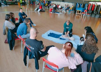 Ampia partecipazione al corso sull’utilizzo dei defibrillatori organizzato dal Csi L’Aquila
