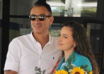 “Papà questa è per te dal mio amico Francesco”, Gianluca Muliere dedica una canzone alla figlia Gioia