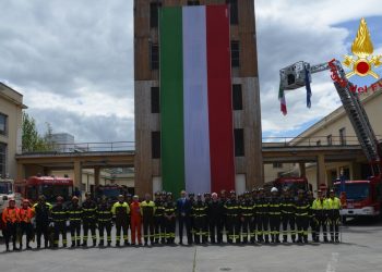 Il sottosegretario Prisco visita il comando dei vigili del fuoco