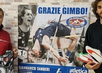 L’Atletica Vomano esulta per “Gimbo” Tamberi: Il campione sarà uno dei portabandiera alle Olimpiadi di Parigi