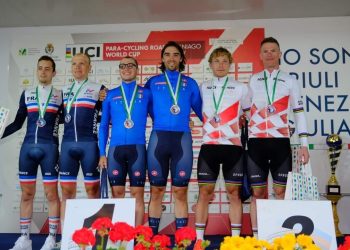 Paraciclismo, il team rosetano Go Fast e l’atleta Paolo Totò vincono in Friuli una tappa della Coppa del Mondo