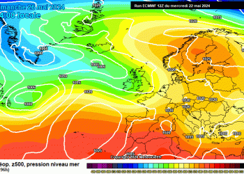 Il meteo in Abruzzo 23 – 29 maggio: spazio per instabilità, a tratti anche diffusa con piogge