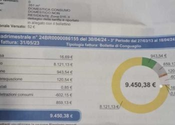 Bolletta da 10mila euro a Gioia dei Marsi, le precisazioni del Cam