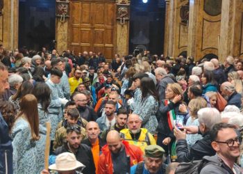 Madonna della Libera, in 300 a piedi da Gioia dei Marsi a Pratola Peligna