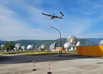 Droni per il trasporto di farmaci in zone remote: presentato al Centro spaziale del Fucino di Telespazio il progetto U-ELCOME