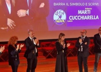 Europee, Marti e Cucchiarella: la Lega è l’unico partito che può riunire il centrodestra (foto)