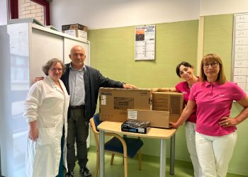 L’associazione “360° Solidale” fa una donazione al reparto di pediatria del San Salvatore.