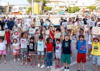 Emozioni e sorrisi dei bambini ad Alba Adriatica per il Fuori Festa Bike