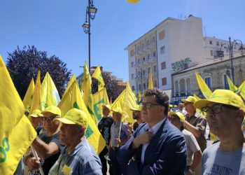 Blasioli alla manifestazione di Coldiretti: “Verificheremo gli impegni presi da Marsilio sul contenimento della fauna selvatica”