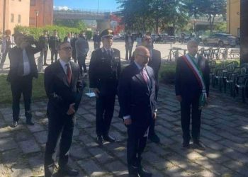 Il ministro Sangiuliano omaggia i 33 Martiri di Capistrello a ottant’anni dall’eccidio (fotogallery)