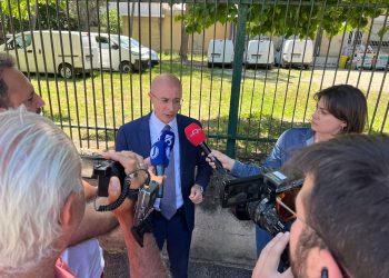 Il candidato sindaco di Pescara Pettinari nuovamente al fianco dei residenti di Rancitelli