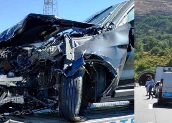 Incidente sulla A25, operaio travolto da un’auto mentre lavora in galleria