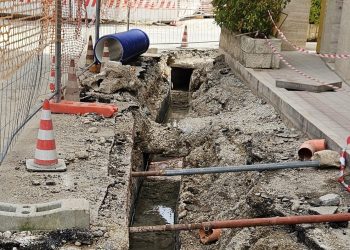 Nuove tubazioni del Consorzio di Bonifica nella frazione di Tempera