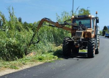 Al via gli interventi di sfalcio dell’erba lungo le strade provinciali