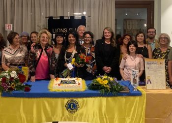 Passaggio del martelletto per il Lions Club Isola del Gran Sasso Valle Siciliana