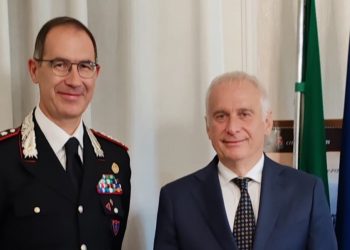 Il generale di Corpo d’Armata Marco Minicucci in visita alla Prefettura di Pescara