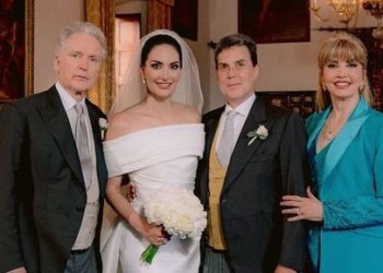 Una principessa abruzzese, la figlia di Milly Carlucci sposa il principe Fabio Borghese