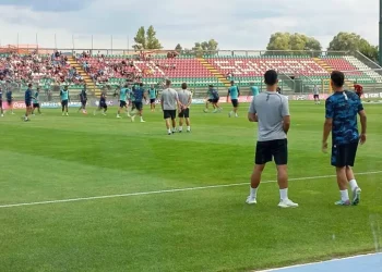 Napoli calcio, primo allenamento a Castel di Sangro: in 500 allo stadio