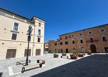 Conclusi i lavori di riqualificazione di Piazza Chiarino all’Aquila, oggi la riconsegna ai cittadini