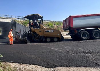 Manoppello, lavori in corso tra l’uscita autostradale e l’ingresso della città