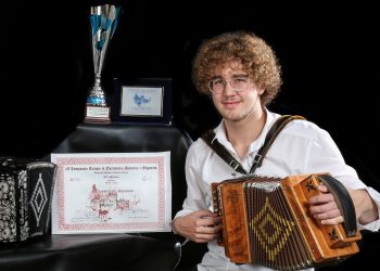 L’abruzzese Nicolò Di Mattia è stato proclamato campione europeo di organetto