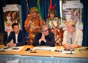 D’Amario alla presentazione della Festa internazionale degli gnomi di Roccaraso