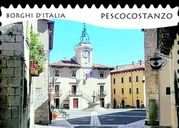 Pescocostanzo tra i francobolli dedicati ai borghi d’Italia