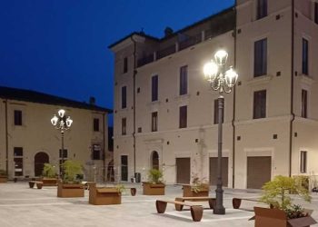 Svelata piazza Chiarino, un piccolo angolo dell’Aquila pronto per essere restituito alla città