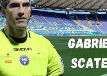 L’arbitro Gabriele Scatena promosso in serie A e B, da Capistrello alla conquista del calcio nazionale