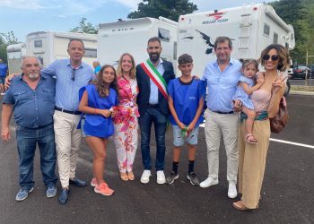 Inaugurata a Campli una nuova area camper