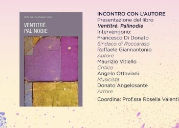 “Ventitré. Palinodie”, a Roccaraso l’ultimo libro di poesie di Raffaele Giannantonio