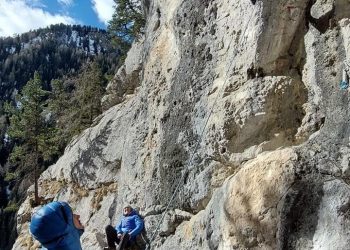 Gran Sasso: nasce una nuova falesia a Valle Fredda