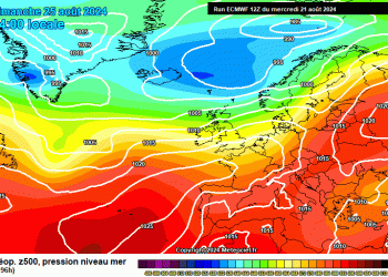 Il meteo in Abruzzo 22 – 28 agosto: tempo in miglioramento e temperature in salita, possibile guasto nei primi giorni della settimana
