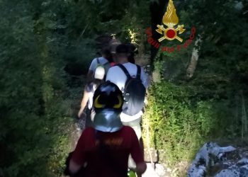 Si perdono nella Valle dell’Orfento, recuperati dai vigili del fuoco