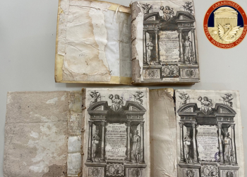 Tre libri del ‘600 finiscono su un’asta on line: recuperati dai carabinieri della tutela del patrimonio