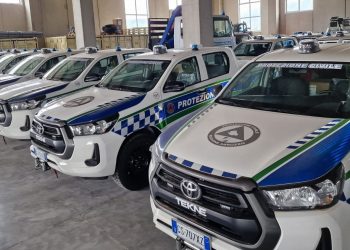 Nuovi mezzi della Protezione civile contro la lotta agli incendi