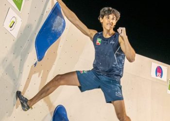 Niccolò Salvatore conquista l’oro ai Mondiali Universitari di Arrampicata