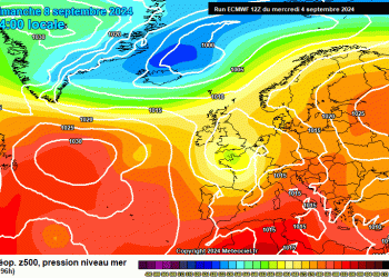 Il meteo in Abruzzo 5 – 11 settembre: possibilità di rovesci, week end tempo migliore, a seguire possibile diffusa instabilità