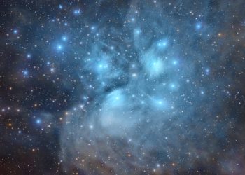 Sulla prestigiosa rivista Astronomy, la foto delle Pleiadi realizzata dal Gruppo Astrofili Frentani 