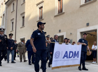 ADM in prima fila al corteo delle istituzioni e delle autorità civili della Perdonanza Celestiniana
