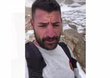 Disperso sul Gran Sasso, nelle storie Instagram i video registrati dalla vetta: corsa contro il tempo