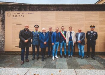 Parma si ispira ad Aielli: inaugurata un’opera dedicata alla Costituzione Italiana