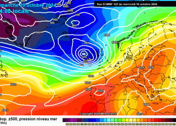 Il meteo in Abruzzo 17 – 23 ottobre: circolazione depressionaria afro mediterranea nel fine settimana con fenomeni moderati