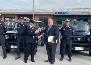 Consegnati 4 veicoli al reparto carabinieri del Parco Gran Sasso e Monti della Laga