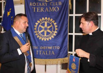 Don Antonio Coluccia ospite d’onore del Rotary club di Teramo